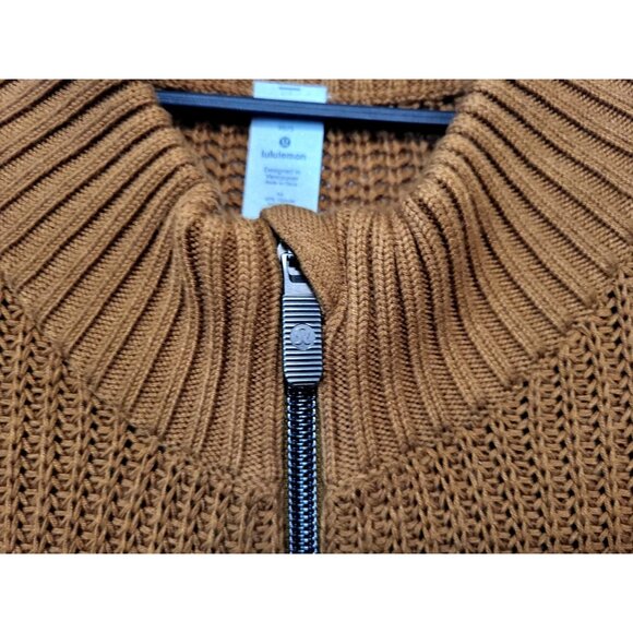 Lululemon Softer Still Wrap Sweater Spiced Bronze - Picture 8 of 13